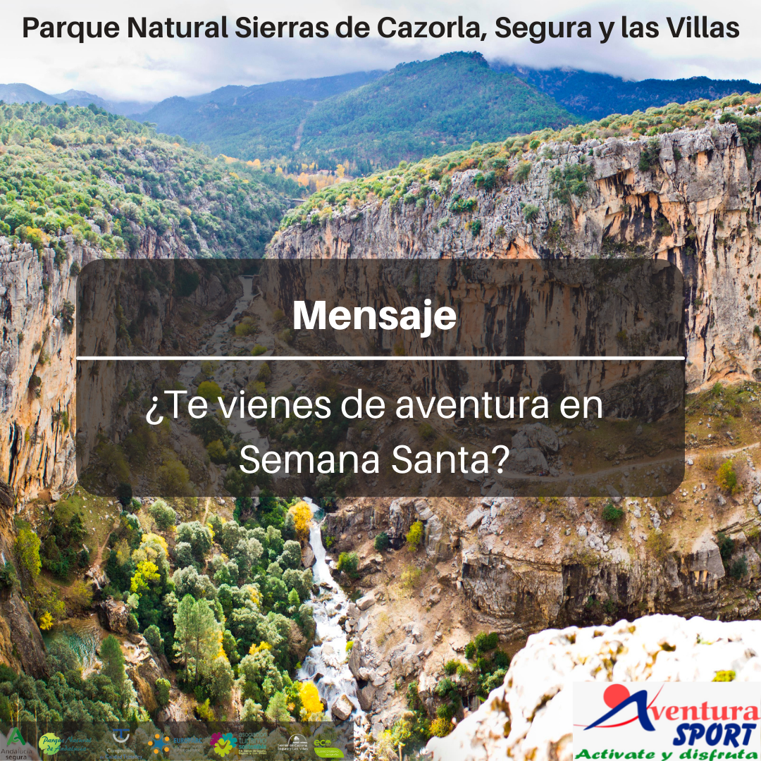 Semana Santa llena de aventura en Sierras de Cazorla con Aventura Sport