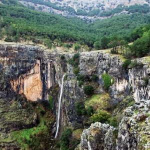 cascada de el Chorro en Sierras de Cazorla