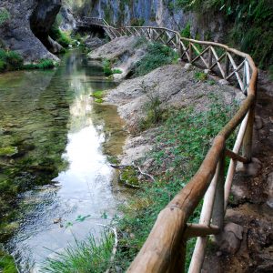 Cerrada de Elias y rio Borosa en Sierras de Cazorla