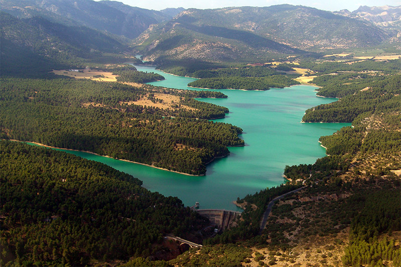 Embalse de la Bolera en Sierra del pozo, Pozo Alcón, Sierra Cazorla. kaukaba