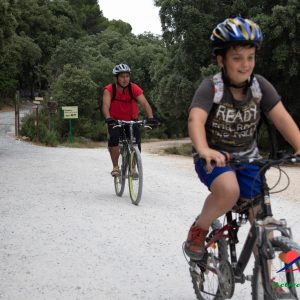 excursiones en bicicleta para jornadas medioambientales y reforestacion de bosques, conciencia ecologica