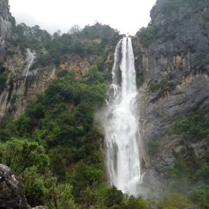 ruta de senderismo cascada de la osera, en Parque Natural Sierras de Cazorla, Segura y las Villas