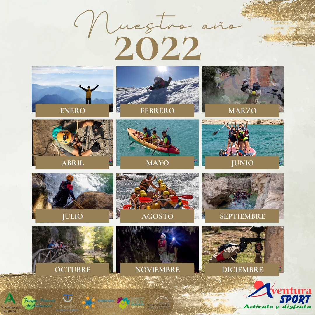 Feliz año nuevo de aventura sport Sierras de Cazorla