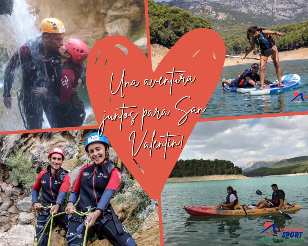 San Valentín en Sierras de Cazorla, actividades de aventura en pareja