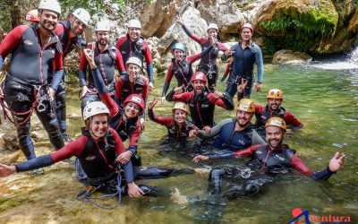 Profesionales del Canyoning